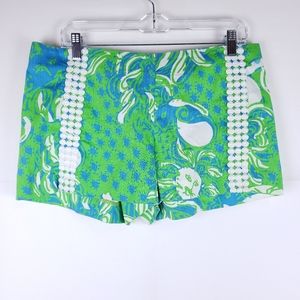 Lilly Pulitzer Lisa Roar Of Jungle Shorts Size 10